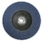 Weiler 6" Tiger Disc Abrasive Flap Disc, Conical (TY29), 40Z, 5/8"-11 UNC 50659 - alternate 2